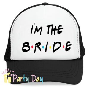 BACHELORETTE HAT Το τέλειο καπέλο για ένα Bachelorette Party. Η νύφη πρέπει να ξεχωρίζει !!! να φαίνεται ανά πάσα στιγμή από όλους όσους συναντά στο πάρτι. Στυλάτη νύφη και φίλες σε μία βραδιά που θα μείνει αξέχαστη... BACHELORETTE PARTY Καπέλο για τη νύφη και τις φίλες της. ΠΕΡΙΓΡΑΦΗ Καπέλο με δίχτυ κωδ.08594 Καπέλο με δίχτυ, Με Σφουγγάρι στο μέτωπο Περιγραφή: Καπέλο κλασικό καλοκαιρινό, καπέλα με δίκτυ Διαστάση Αντικειμένου: Περίμετρος 58 cm Ρυθμιζόμενο πλαστικό πίσω κούμπωμα. Χώρος Εκτύπωσης: 9 x 6,5 cml *Στο συγκεκριμένο καπέλο, Δεν γίνεται προσωποποίηση δηλαδή δεν τυπώνουμε ονόματα.