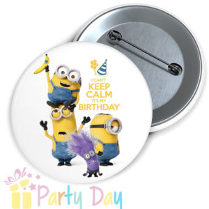 Oι κονκάρδες είναι ένα χρηστικό και οικονομικό δωράκι, για να χαρίσετε στους φίλους σας, που σας τίμησαν, με την παρουσία τους ,στο πάρτυ σας.Μπορεί να μπει στις τσάντες στα μπλουζάκια και στα μπουφάν των παιδιών. ΠΕΡΙΓΡΑΦΗ Διάσταση κονκάρδας: διάμετρο 5,5 cm Κούμπωμα:   Παραμάνα -Καρφίτσα Ποιότητα:  Μεταλλική  Το προϊόν έχει ελάχιστη ποσότητα 10 τεμ. Χρόνος παράδοσης: 3 -4μέρες  Ο χρόνος παραγωγής εξαρτάται πάντα απο το φόρτο εργασιών (περίοδος βαπτίσεων – σχολίκες γιορτές – χριστούγεννα κτλ .) Στις παρατηρήσεις να αναφέρετε την ημερομηνία παράδωσεις.Κονκάρδες για ένα ξεχωριστό party Baby shower,γενέθλια ή παιδικά party. απο την εταίρια partyday.gr