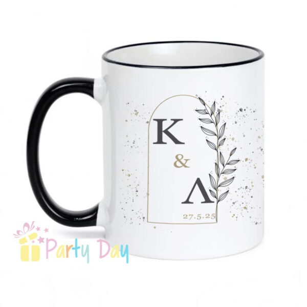 Κούπα Λευκή για γάμο με  Χρωματιστό  Χείλος και Χερούλι  κωδ. 2863ΚΟΥΠΑ ΠΡΟΣΩΠΟΠΟΙΗΜΕΝΗ.Αν ψάχνετε μία μοναδική μπομπονιέρα, για τον γάμος σας, η προσωποποιημένοι κούπα είναι το κάταλληλο δώρο για τους καλεσμένους. Μία μπομπονιέρα καθημερινής χρήσης, χρήσιμη και πολύ όμορφη μπορούμε.. να εκτυπώσουμε τα ονόματα του ζευγαριού, την ημερομηνία του μυστηρίου ή φωτογραφία. Δεν περιλαμβάνονται  κουφέτα ή συσκευασία δώρου. ΠΕΡΙΓΡΑΦΗ Κούπα Λευκή για γάμο με  Χρωματιστό  Χείλος και Χερούλι  κωδ. 2863 Κωδικός:κωδ. 2863 Βάρος:0.54kg SKU:02863 Διαστάση Αντικειμένου: 8 x 9,5 cm Χώρος Εκτύπωσης: 18x 7cm (μέγιστος χώρος εκτύπωσης, το μέγεθος εξαρτάται από το σχέδιο) ΔΥΟ ΟΨΕΩΝ Τρόπος Εκτύπωσης: Ψηφιακή εκτύπωση Χρήση: πλυντήριο πιάτων και φούρνο μικροκυμάτων Χρώματα: Κούπα με  Χρωματιστό  Χείλος και Χερούλι Χωρητικότητα: 350 ml Συσκευασία δώρου: οι κούπες δεν συνοδεύονται με συσκευασία δώρου ( Συσκευάζονται με Αεροπλάστ για ασφαλή μεταφορά) Μεταφορά : Kούτa συσκευασίας 36 τεμαχίων για ασφαλή μεταφορά. Δικό σας σχέδιο : Αν δεν βρήκατε το σχέδιο που σας αρέσει και θέλετε να εκτυπώσετε κάποιο δικό σας, παρακαλώ να αποστείλετε email στο partydaygr@gmail.com Με τα στοιχεία σας, τον κωδικό της κούπας, ποσότητα και το σχέδιο εκτυπώσεις. Θα λάβετε απάντηση και προσφορά. Αφού συμφωνήτε με την προσφορά θα κάνετε κατάθεση θα στήλετε email με την αποδειξη καταθεσης και η παραγγελία σας θα μπει στην παραγωγή.