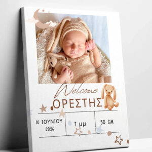 Τελάρο καμβά με Δική σας εκτύπωση. Ανεβάστε ,φωτογραφία ,σχέδιο ,κείμενα quotes. Oι πίνακες μπορεί να διακοσμήσουν το παιδικό δωμάτιο το σαλόνι να το κάνετε δώρο στη γιαγιά ή στον παππού, με τη φωτογραφία του παιδιού σας ,του γάμου σας με παιδικούς ήρωες με σημαντικές στιγμές στη ζωής σας. ΠΕΡΙΓΡΑΦΗ Κωδικός: Κωδ. 5354 Βάρος : 0.100kg Διαστάσεις: 30Χ40CM  - 40X40CM ΕΚΤΥΠΩΣΗ : ΕΓΧΡΩΜΗ Πίνακας σε Τελάρο - Καμβά με Δική σας εκτύπωση κωδ.5354 Χρόνος Παραγωγής: 5 - 7Ημέρες